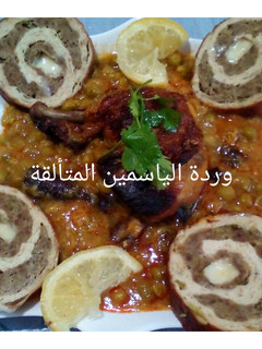 صورة لوصفة جلبانة مرق احمر برولي