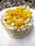 Ensaladilla de aguacate y huevo duro