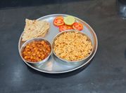 A picture of chapati beans