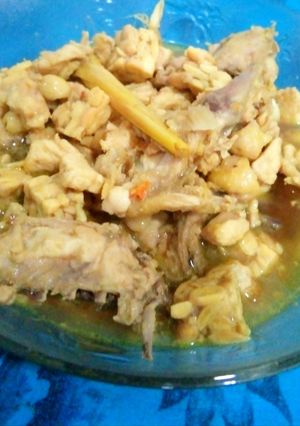 Foto resep Tumis ayam rempah tanpa santan
