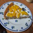 Pastel de durazno y yogurt griego de la abuela