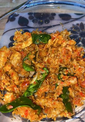 Foto resep Tempe Teri Balado Daun Jeruk