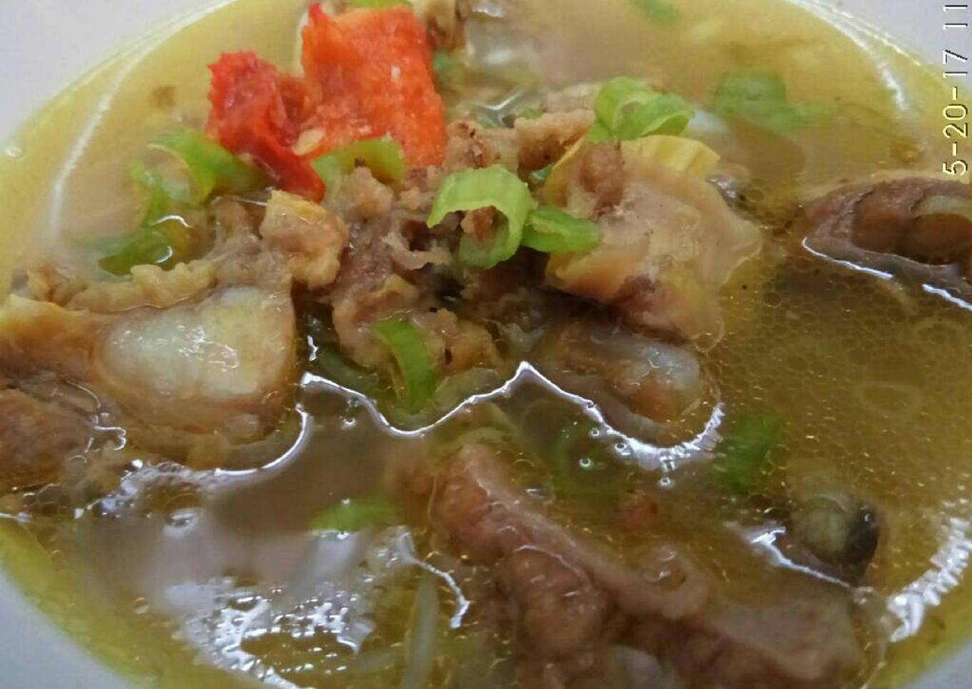 Soto Daging Bening, segaar...👍