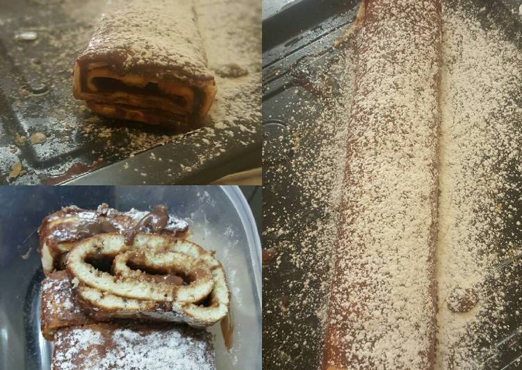 La Délicieuse Recette du Gâteau roule au chocolat