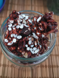 Una foto de Cereales chocolateados saludables