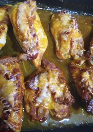 Una foto de Pechugas en salsa de mostaza dulce