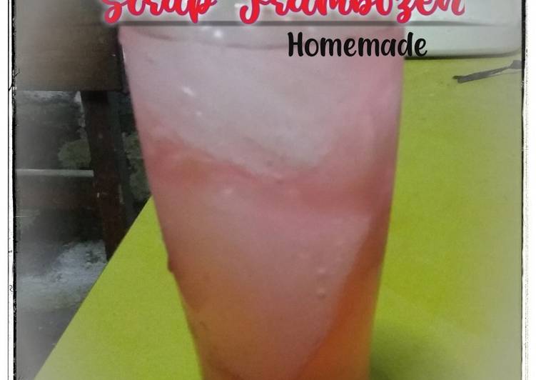 26. Sirup Frambozen Homemade