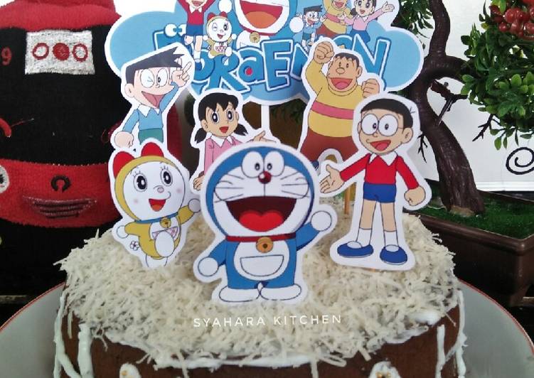 Cara Diet EnakBrownies B-Day Cake