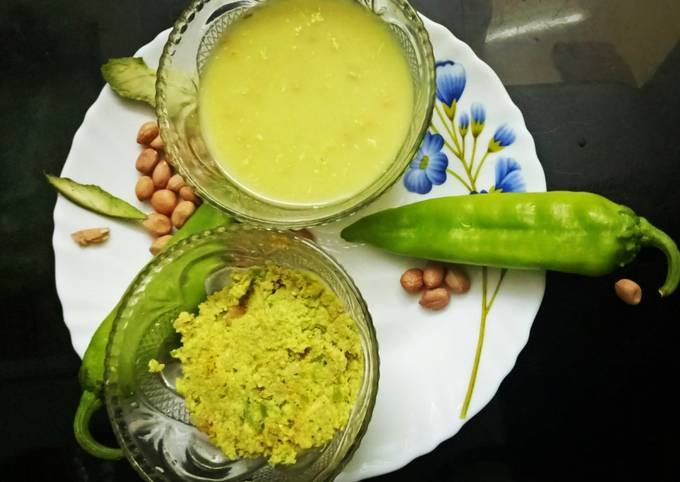 Rajkot's Famous Green chutney (using raw mango)