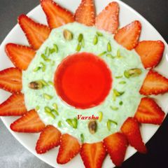 A picture of Falooda Jelly Pudding.