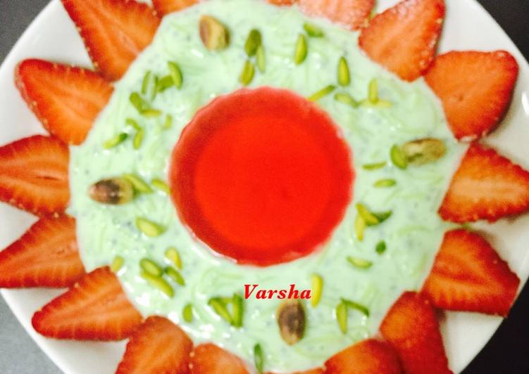 Simple Way to Make Yummy Falooda Jelly Pudding