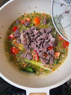 Foto resep Resep Oseng Daging Mercon