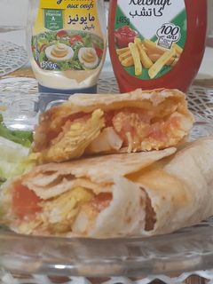 صورة لوصفة ملفوف شاورما منزلي 🌯🌯👌