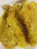Cosce di pollo al curry