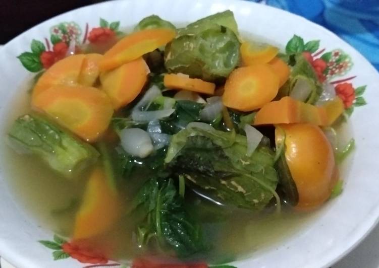Resep: Makan di DimeSayur Bening Bayam