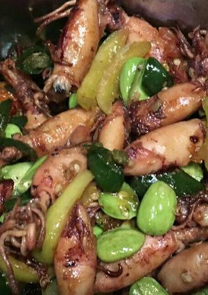 Foto resep Cumi ijo-ijo
