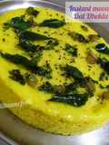 Instant moong Dal Dhokla