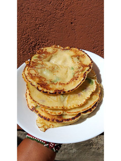 A picture of Vegetable Crepes.