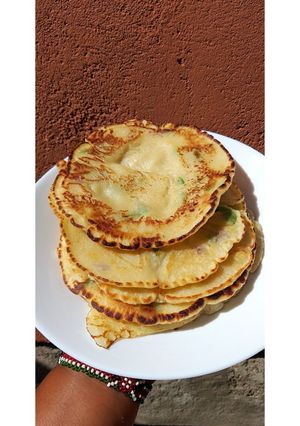 A picture of Vegetable Crepes.