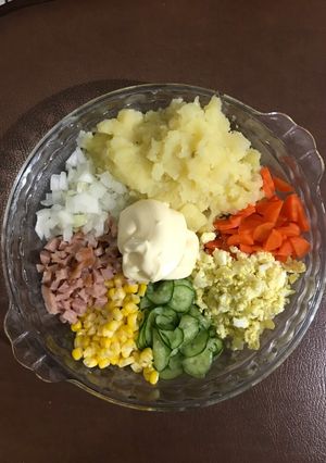 Foto resep Japanese potato salad