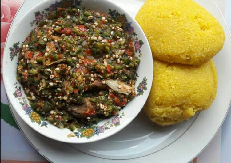 Pepper okro soup