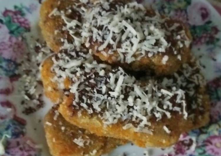 Nuget Pisang keju Coklat