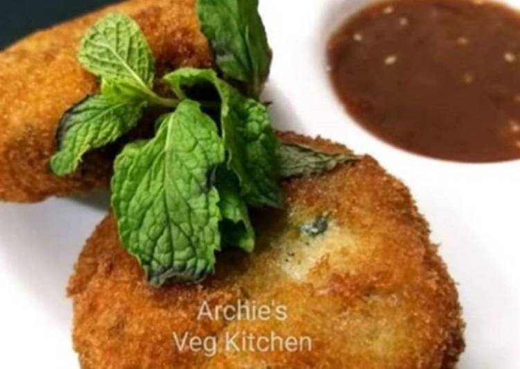 🔹Vegetable cutlet