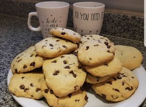 Una foto de Cookies de chispas de chocolate!!!