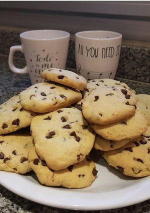 Una foto de Cookies de chispas de chocolate!!!