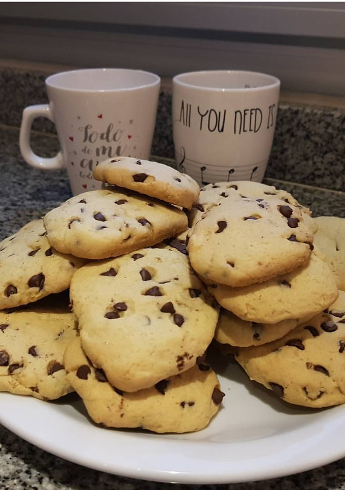 Una foto de Cookies de chispas de chocolate!!!