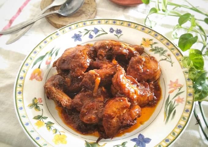 Ayam Goreng Saus Inggris