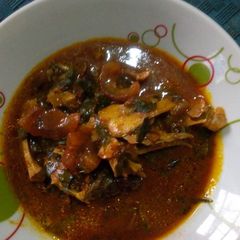 A picture of Native stew.