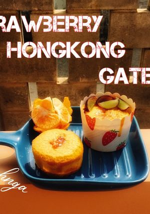 Hình của món Strawberry hongkong gateau.
