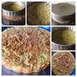 Traditional dhondas or cucumber cake made on gas top