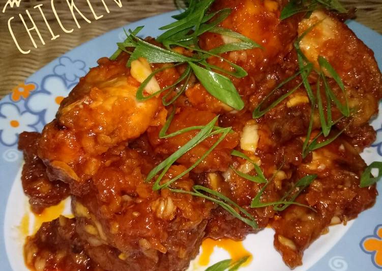11 Resep: Spicy &amp; Sour Chicken Wing Kekinian