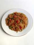 Spaghetti with meatballs
