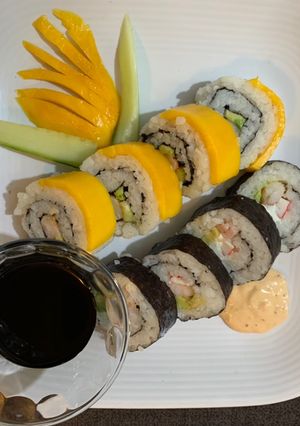 Una foto de Sushi casero