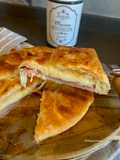 Torta salata prosciutto cotto e scamorza