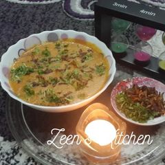 A picture of Oats and Chicken Harissa.
