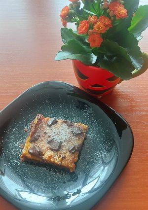 Sütőtökös brownie recept fotója