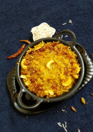 A picture of Cholar Dal.