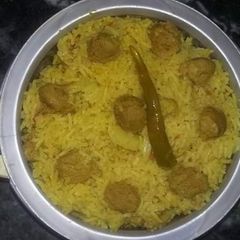 A picture of Soyabean Fried Rice.