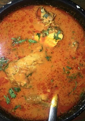 A picture of Homestyle Chicken Curry.