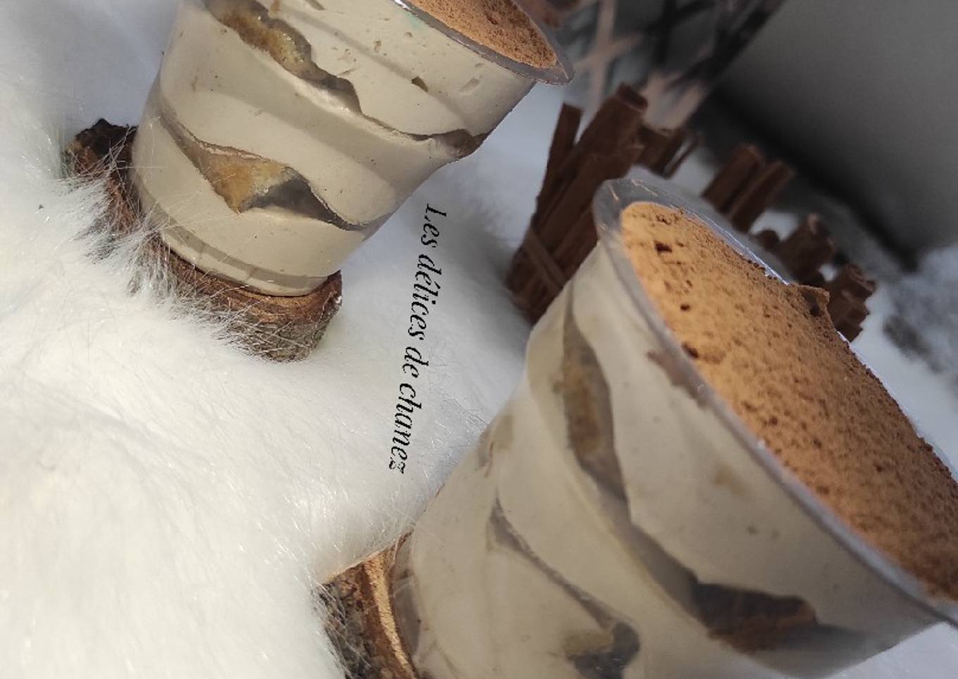 Verrines tiramisu goût café ☕🥰