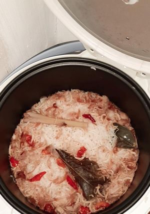 Foto resep Nasi liwet rice cooker