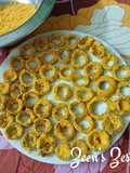 Teasel Gourd Chips with Coconut flour