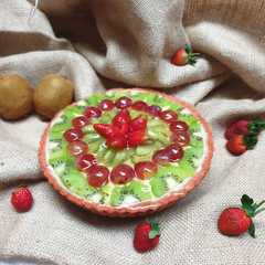 Fruity almond tart রেসিপির প্রধান ছবি