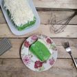 Bolu santan pandan kelapa