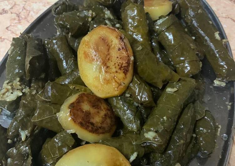 اليبرق (ورق العنب) من ايدين جدتي 🥰👵🏼
