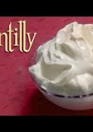 Una foto de Chantilly con 2 ingredientes! ♥